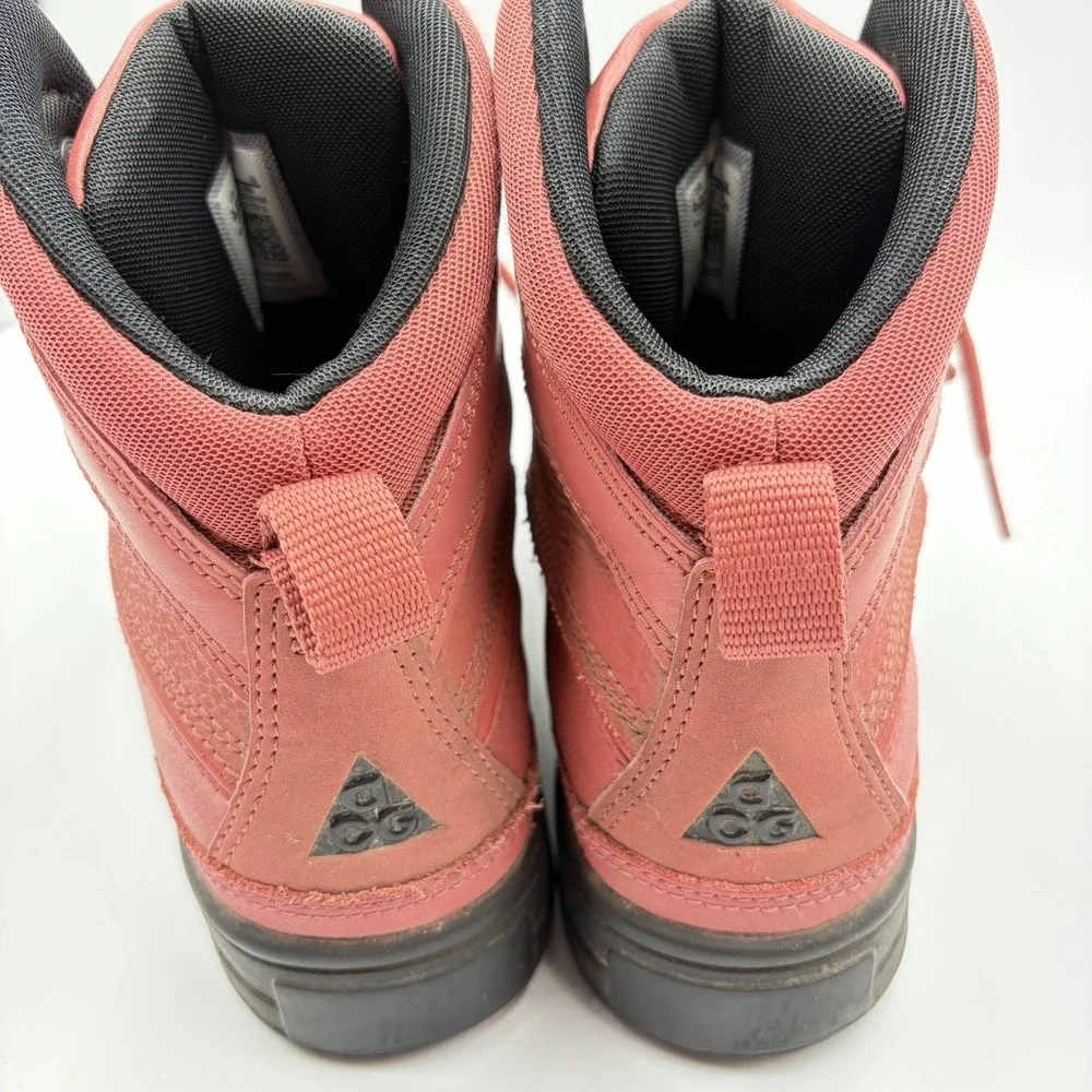 Nike ACG Woodside Boots GS Size 3.5Y Light Redwood‎ Black 524872-800